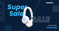 Super Sale Headphones Facebook Ad