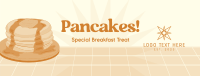 Retro Pancake Breakfast Facebook Cover