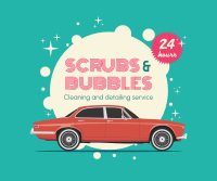 Bubble Car Facebook Post