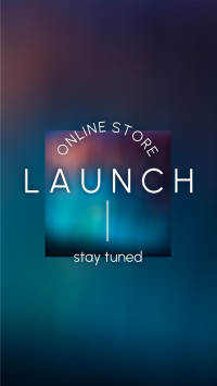 Online Store Launch Facebook Story