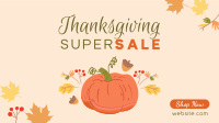 Thanksgiving Pumpkin Sale Facebook Event Cover