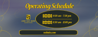 Soft Operating Hours Facebook Cover Design