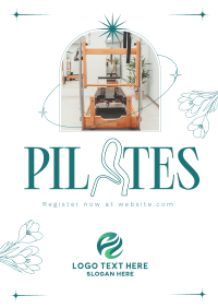 Minimalist Pilates Flyer