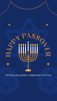 Happy Passover Greetings Instagram Reel Image Preview