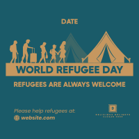 Refugee Day Facts Instagram Post