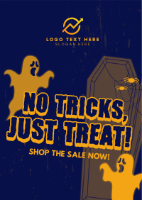 Spooky Halloween Treats Flyer