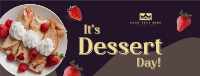 Berry Merry Strawberry Facebook Cover Design