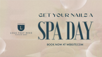 Minimalist Nail Salon Typography Animation