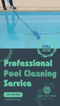 Pool Cleaning Service Instagram Reel