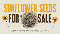 Sunflower Seeds Organic Animation
