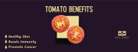 Health Benefits of Tomato Facebook Cover Image Preview