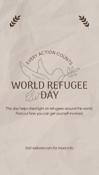 World Refugee Support Facebook Story