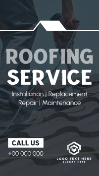 Roofing Professional Services Instagram Story