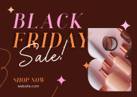 Black Friday Promo Postcard example 1