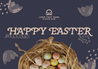 Easter Sunday Greeting Postcard