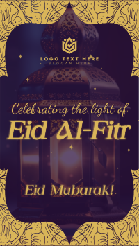 Eid Al Fitr Lantern Facebook Story