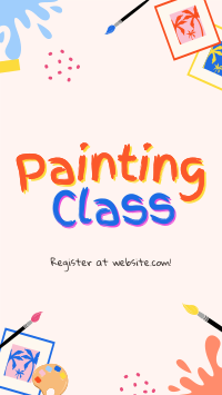 Quirky Painting Class Video