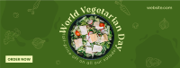 World Vegetarian Day Facebook Cover Design