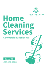 Home Cleaning Services Poster