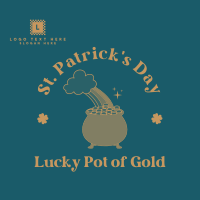 Lucky Pot of Gold Instagram Post