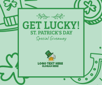 St. Patrick's Day Facebook Post Design