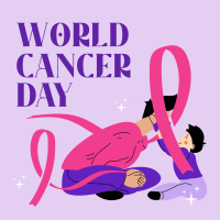 World Cancer Day Instagram Post example 1