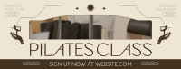 Rustic Pilates Class Facebook Cover Image Preview