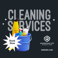 Professional Cleaner Linkedin Post Image Preview