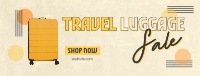 Travel Luggage Discounts Facebook Cover Image Preview