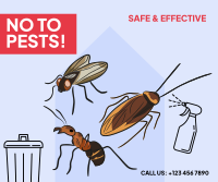 House Pest Control Facebook Post Design