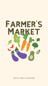 Farmers Market Instagram Story