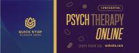 Psych Online Therapy Facebook Cover Image Preview