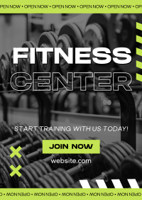 Fitness Training Center Flyer