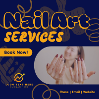 Nail Art Services Instagram Post