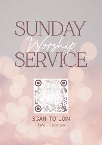 Sunday Worship Gathering Flyer