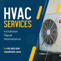 Fast HVAC Services Linkedin Post