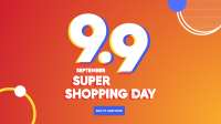 9.9 Super Sale Facebook Event Cover