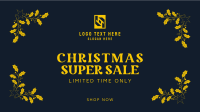 Christmas Super Sale Facebook Event Cover