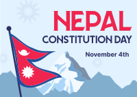 Nepal Day Postcard