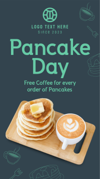 Pancake & Coffee Facebook Story