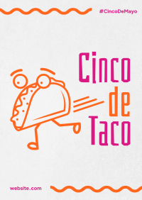 Cinco De Taco Flyer