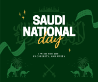 Saudi National Day Facebook Post