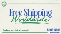 Minimalist Shipping Promo Animation