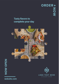 Food Puzzle Flyer