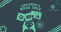 Kids Book Sale Facebook Ad