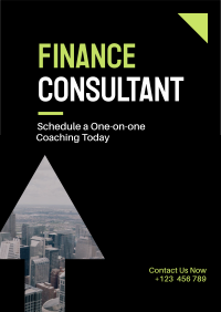 Finance Consultant Flyer