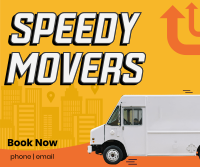 Speedy Logistics Facebook Post Design