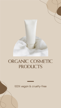 Organic Cosmetic Facebook Story