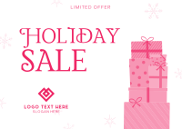 Holiday Gift Sale Postcard