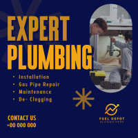 Expert Plumbing Instagram Post Image Preview